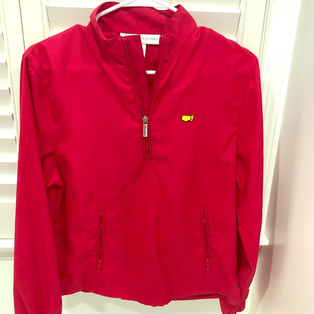 Masters Collection Tomato Red golf pullover